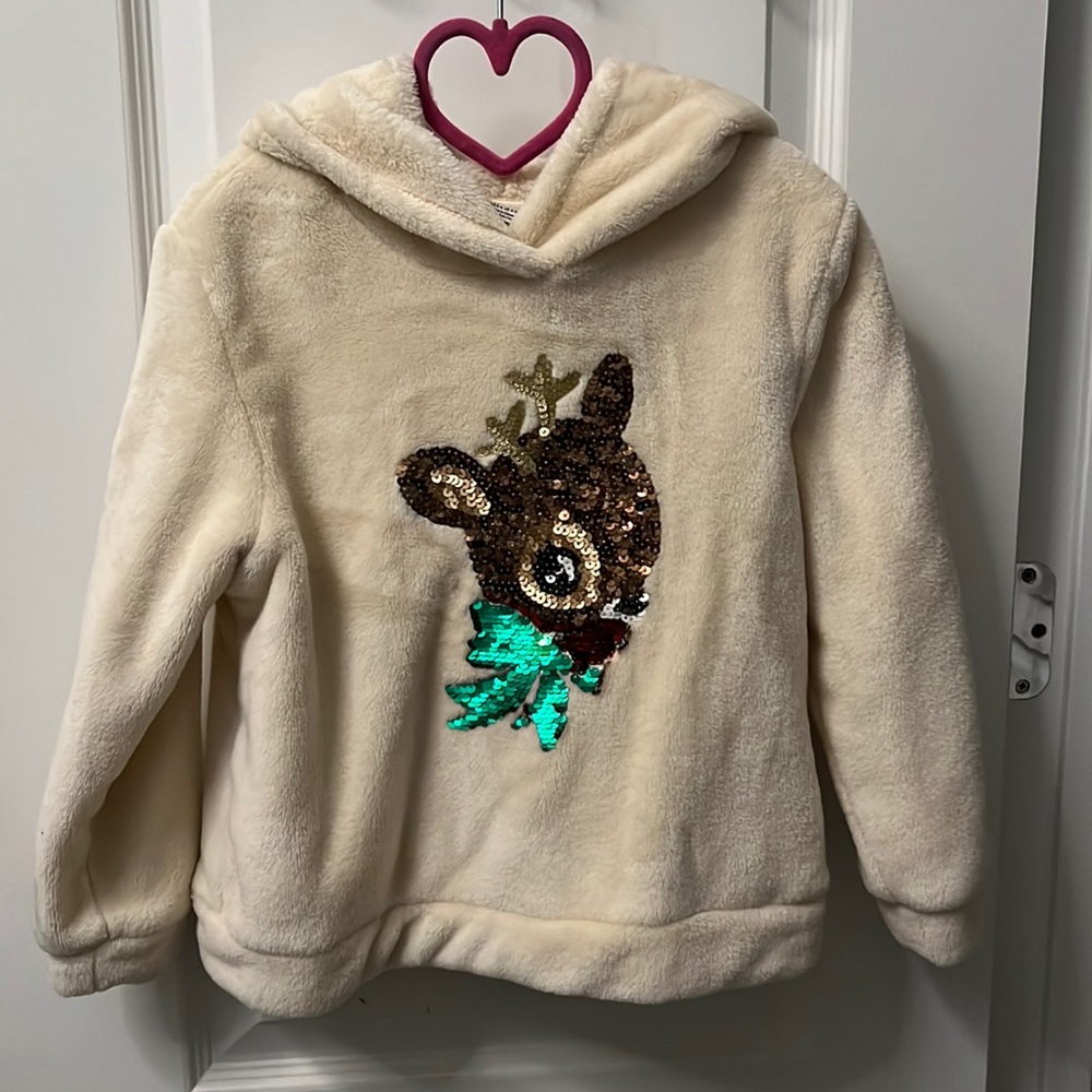 H&M Girls Raider Motif Hoodie Sweater